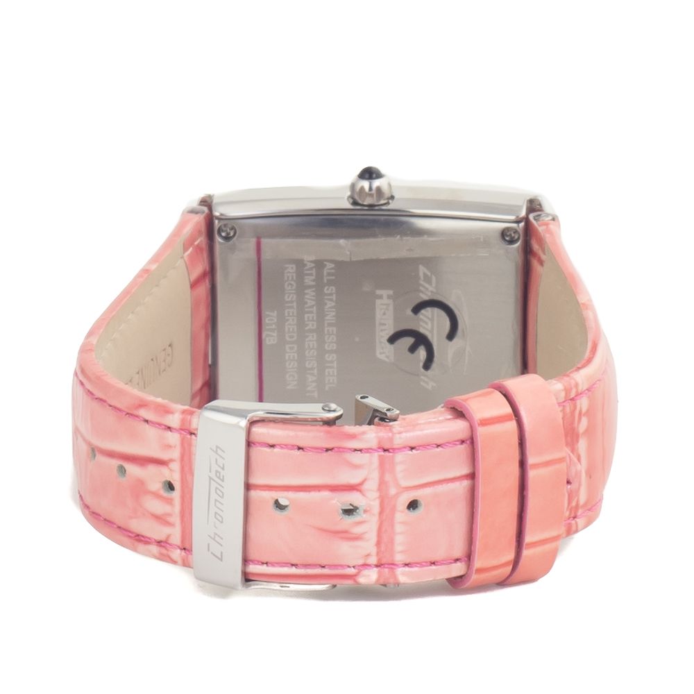 Chronotech Multicolor Leather Watch for Elegant Timekeeping