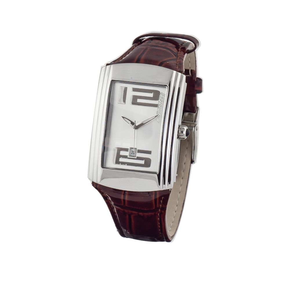 Chronotech Brown Leather Watch: Timeless Elegance Redefined