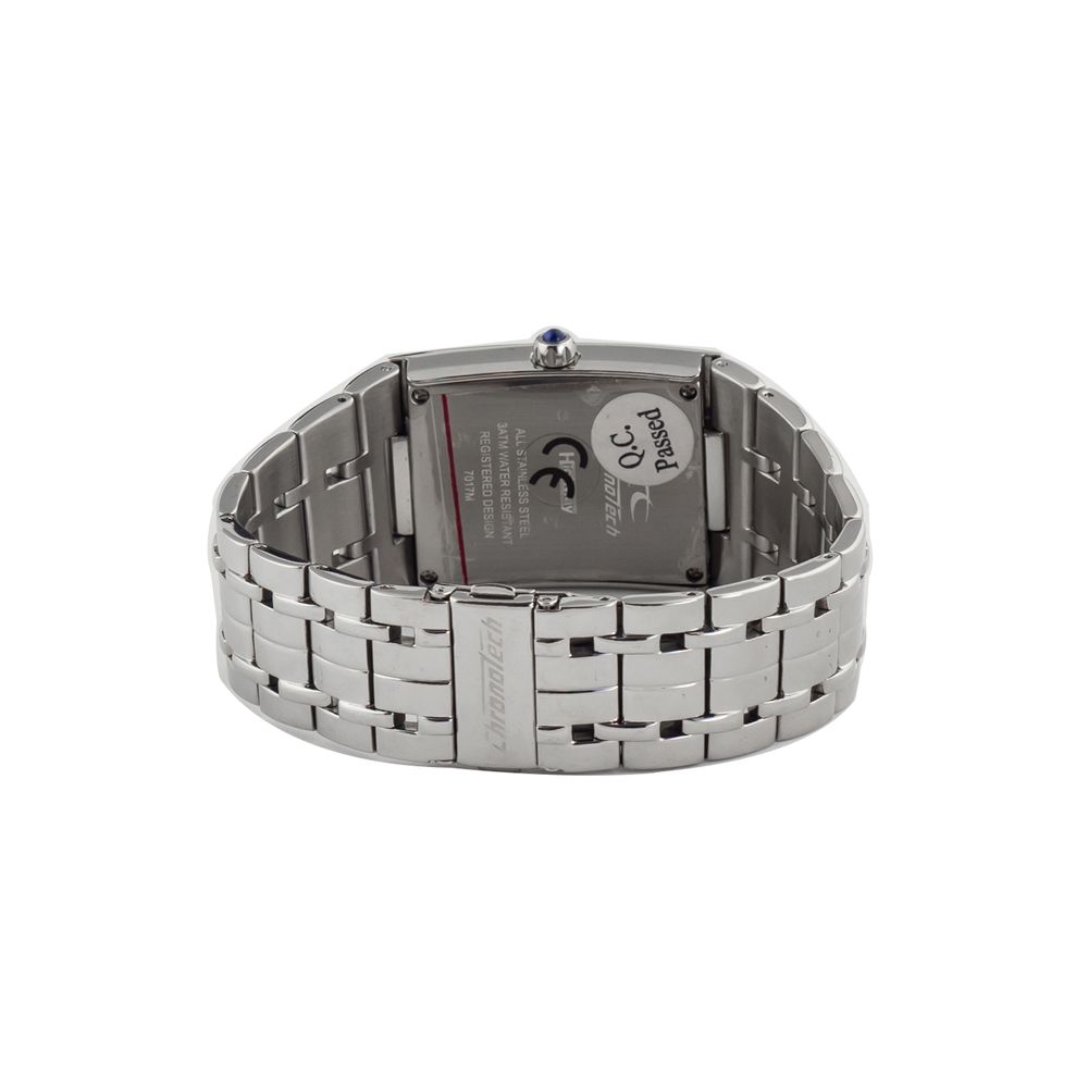 Chronotech Silver Steel Watch - Timeless Elegance Redefined