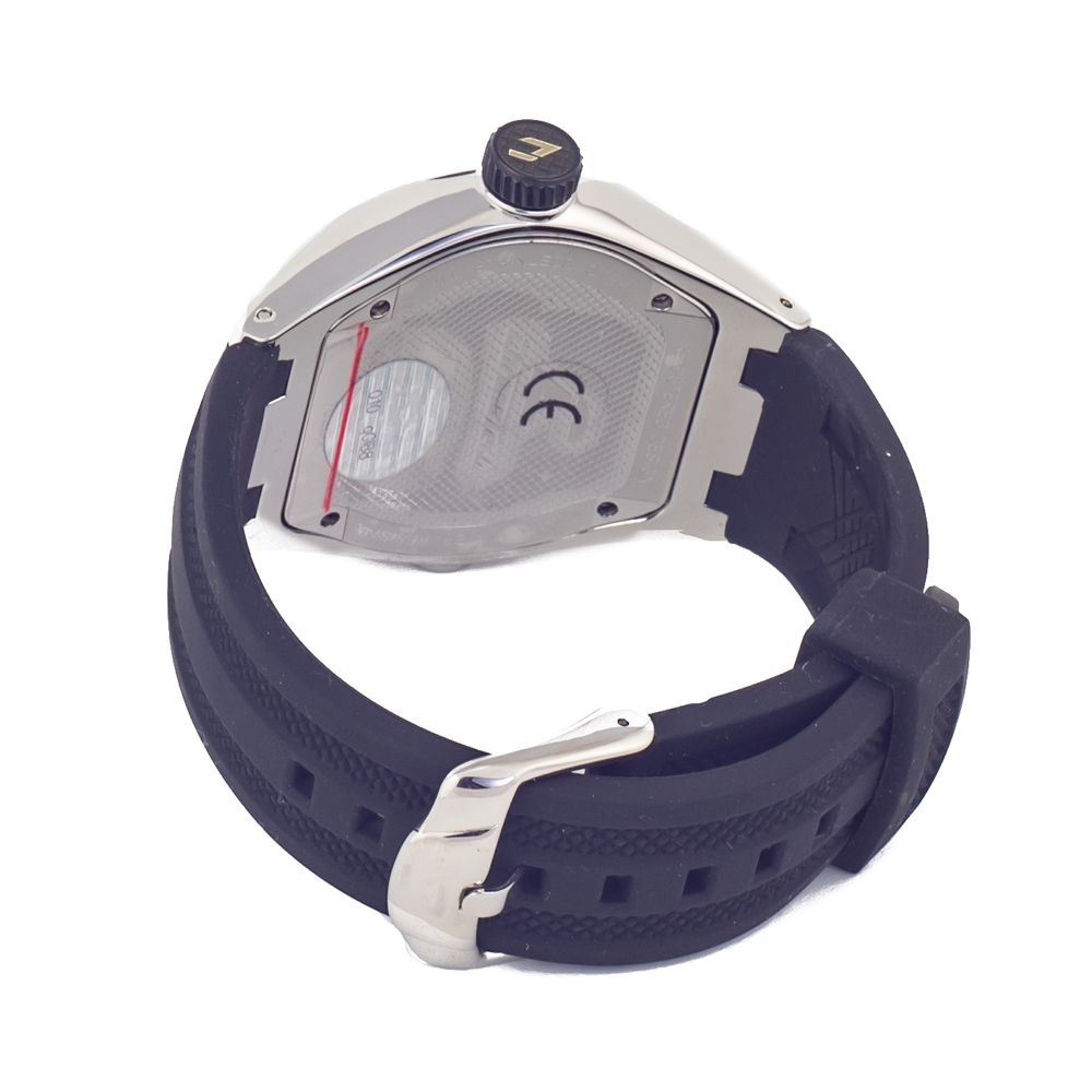 Chronotech Black Rubber Watch: Contemporary Elegance Redefined