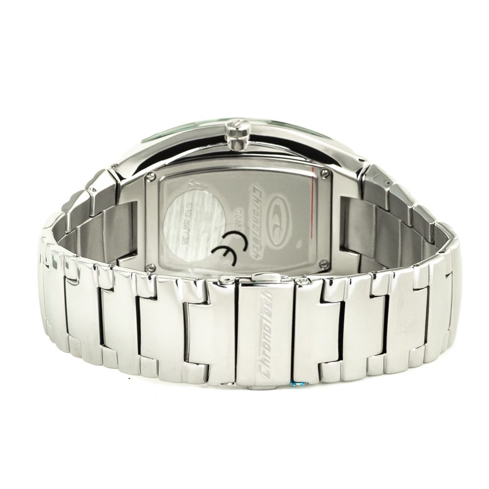 Chronotech Silver Steel Watch - Timeless Elegance Redefined