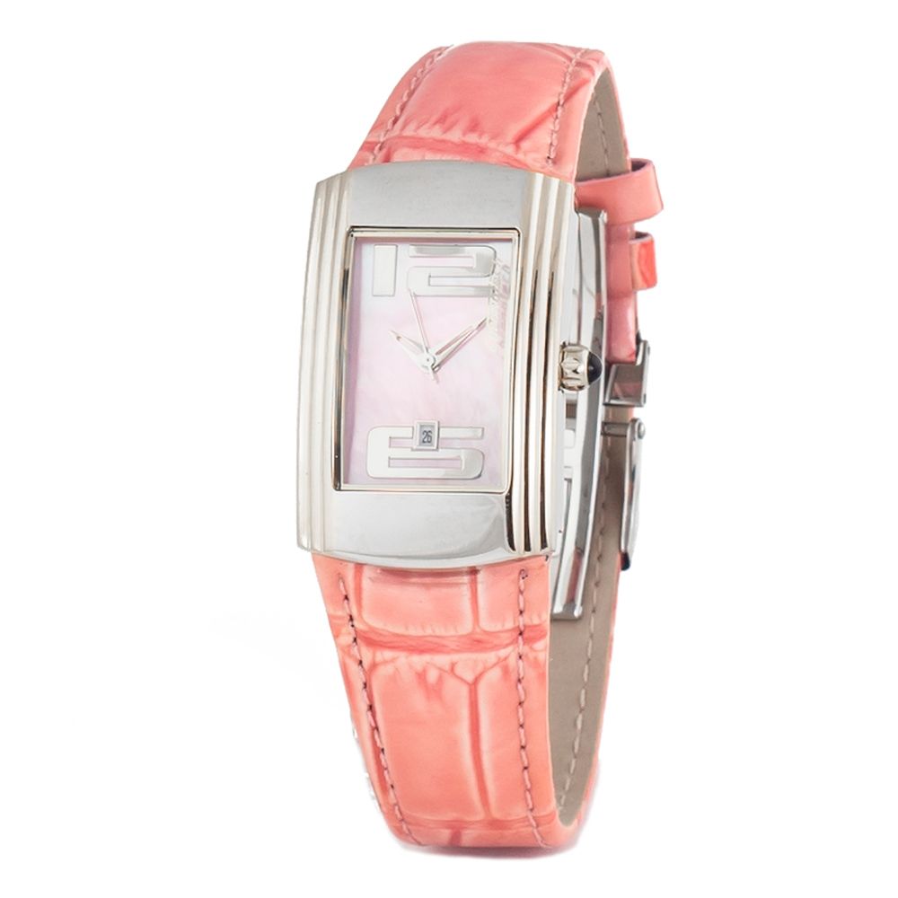 Chronotech Multicolor Leather Watch for Timeless Elegance