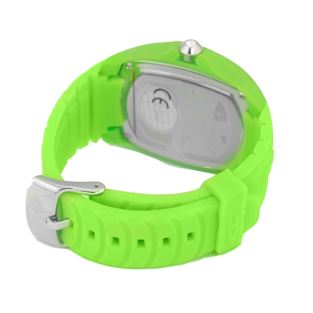 Chronotech Green Rubber Watch - Timeless Modern Elegance