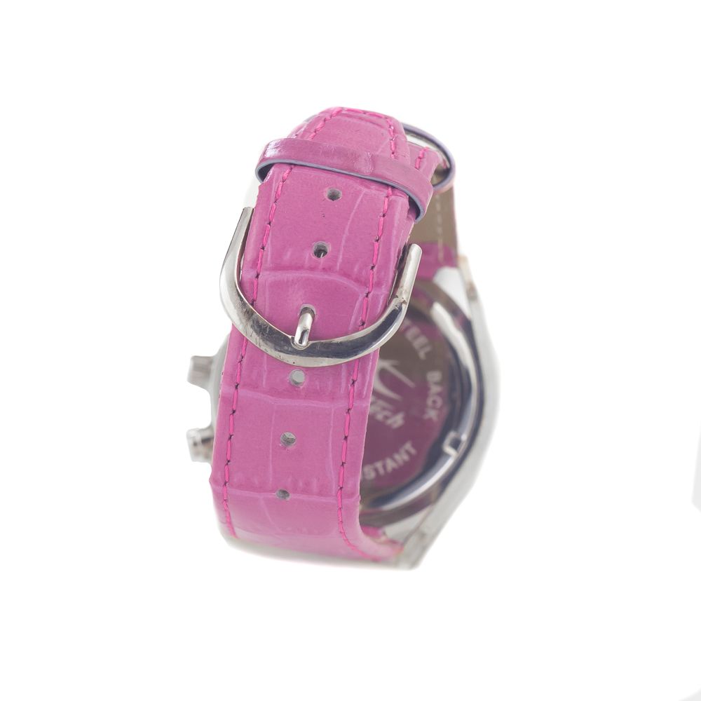 Chronotech Multicolor Leather Watch for Elevated Style