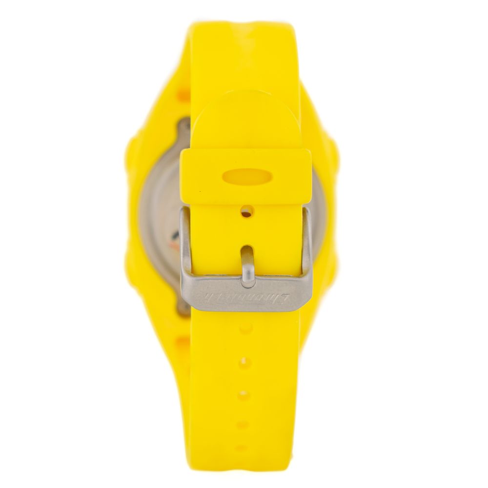 Chronotech Yellow Rubber Watch for Elevated Style
