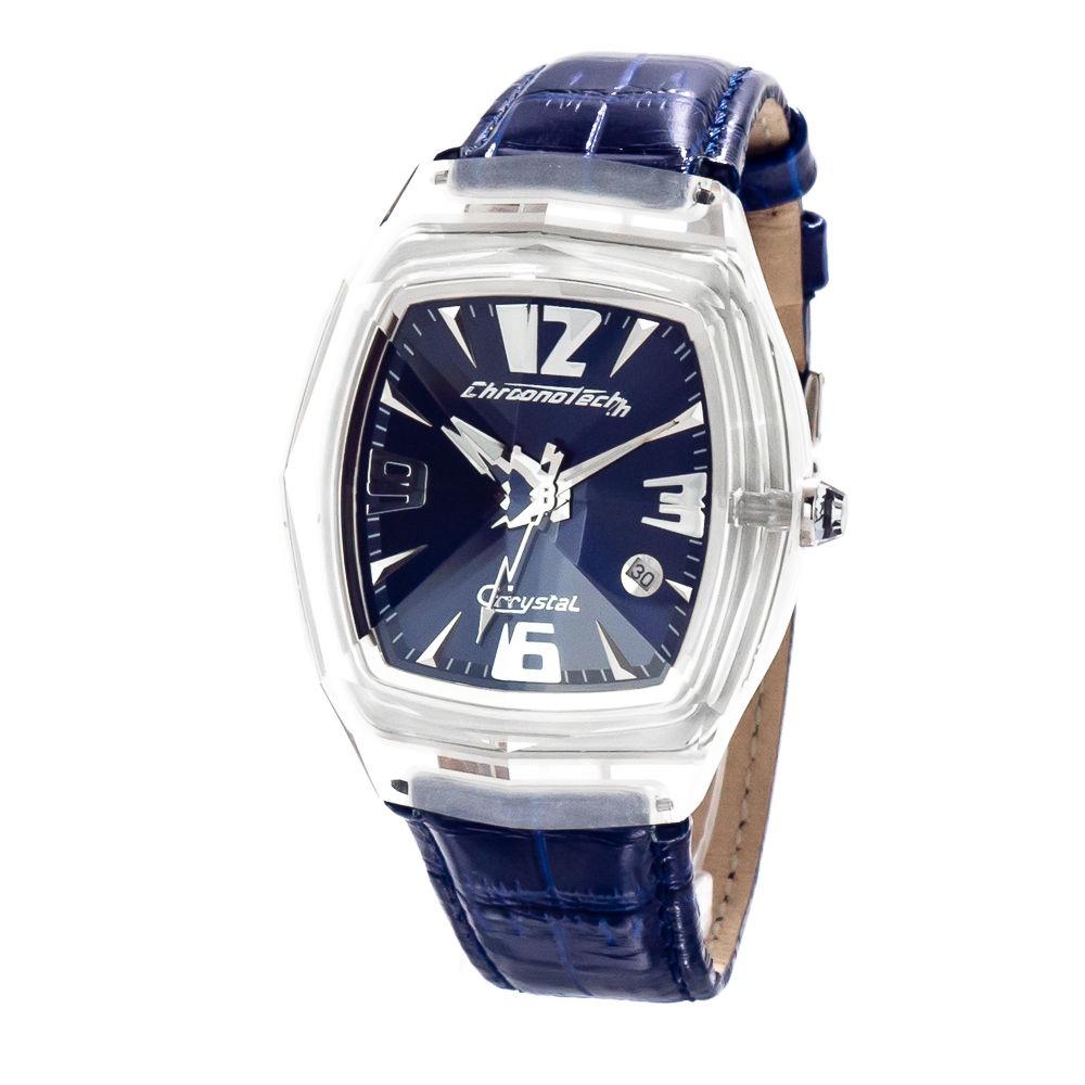 Chronotech Transparent Polycarbonate Watch for Timeless Elegance