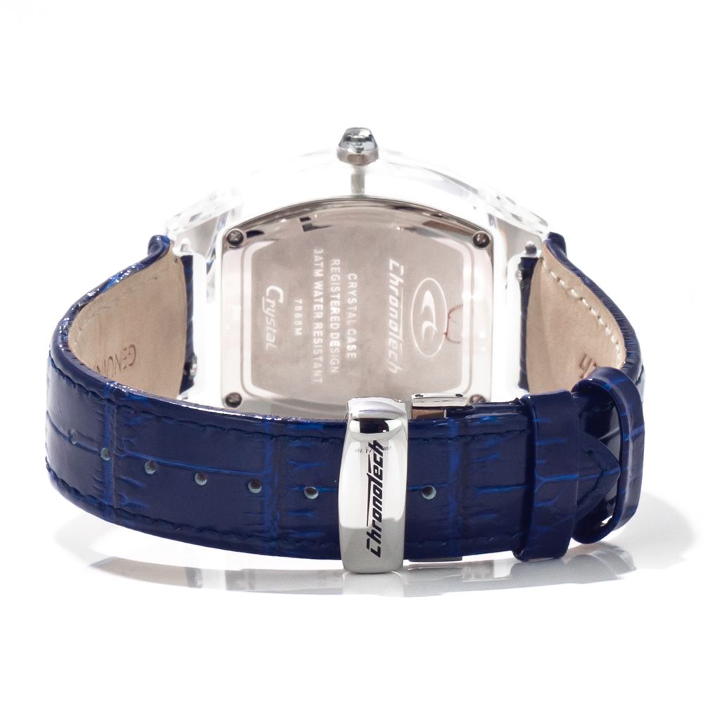 Chronotech Transparent Polycarbonate Watch for Timeless Elegance