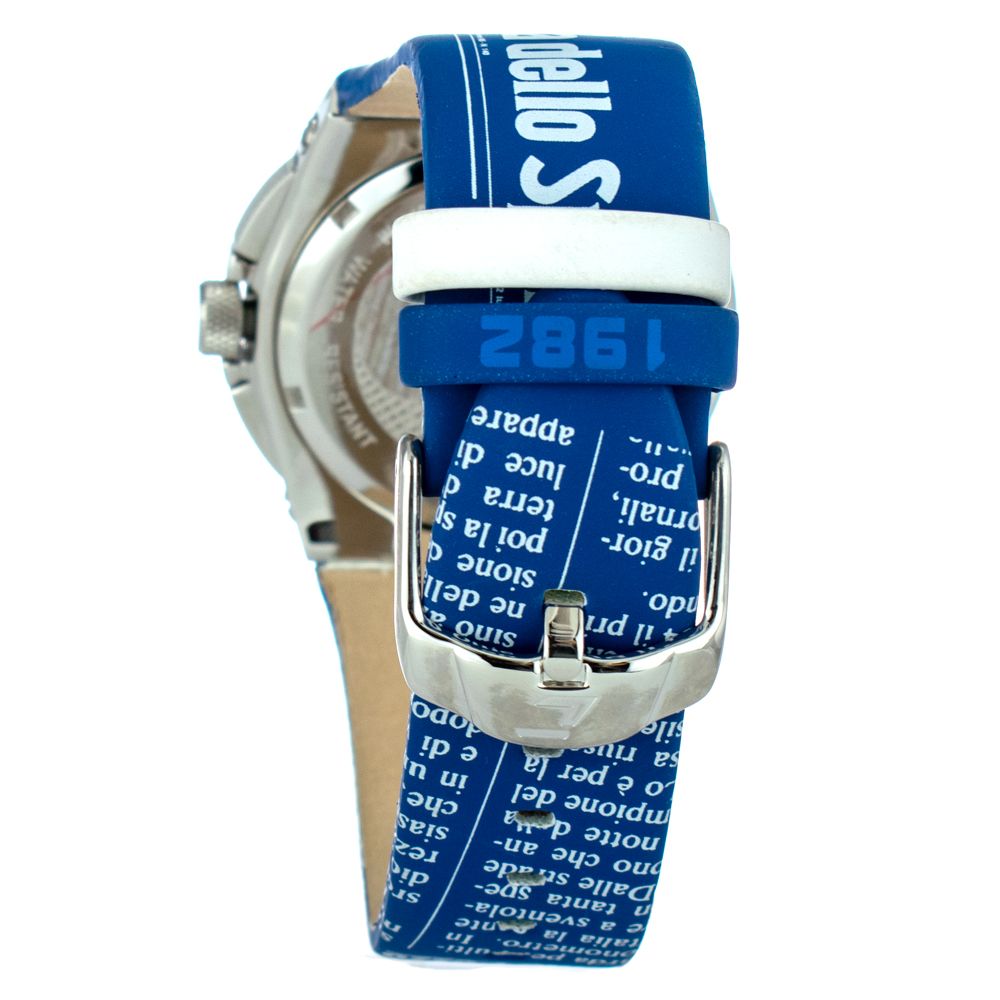 Chronotech Blue Leather Watch – Timeless Elegance Redefined