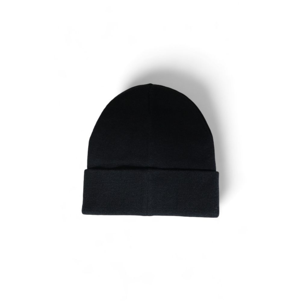 Calvin Klein Black Wool Beanie for Elevated Style