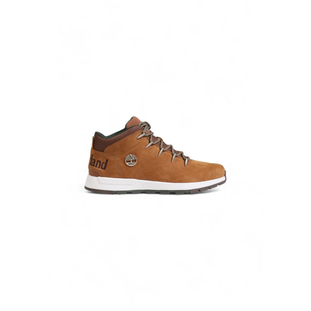 Timberland Brown Recycled Fabric Sneaker for Sustainable Style