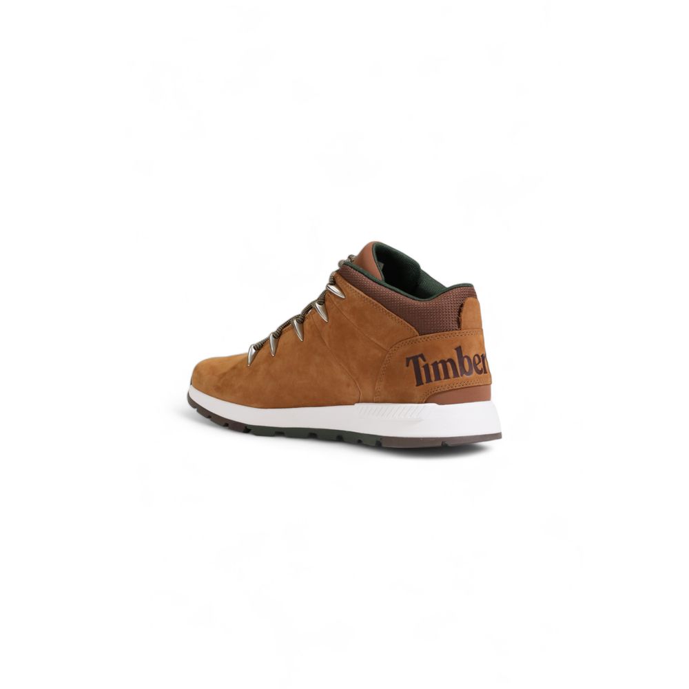 Timberland Brown Recycled Fabric Sneaker for Sustainable Style