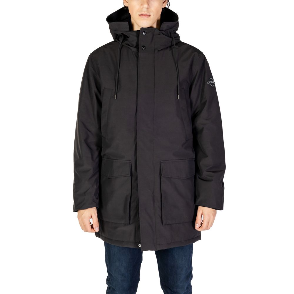 Replay Black Jacket with Contemporary Elegance and Style