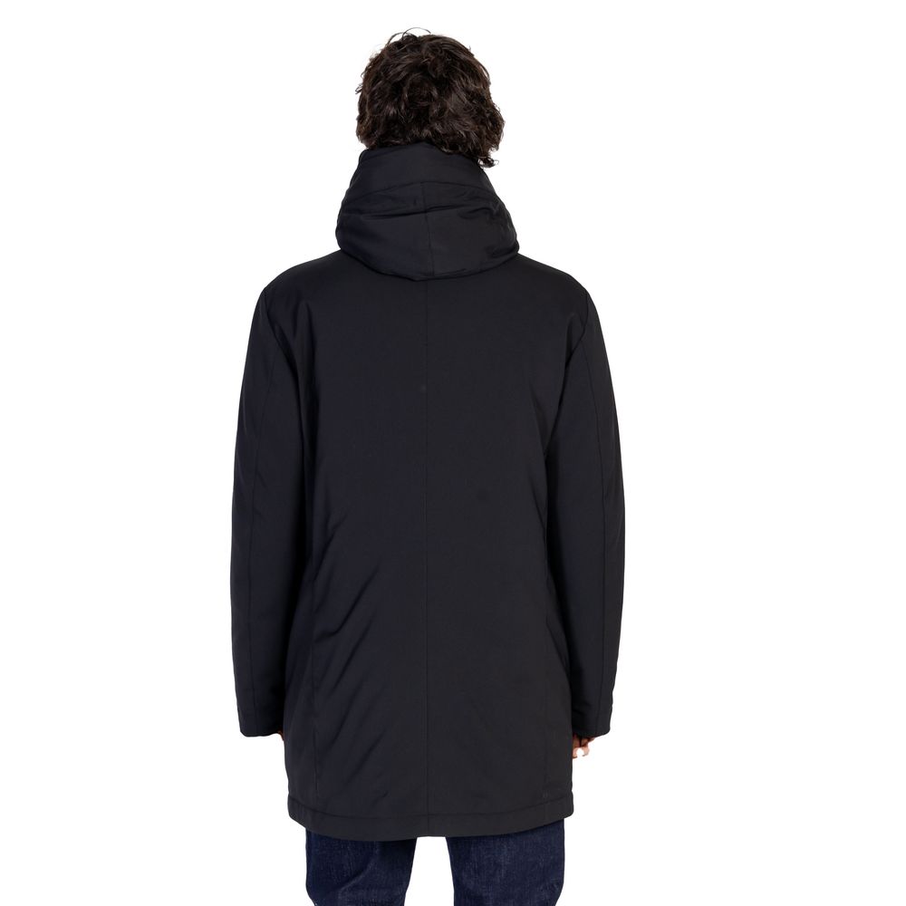 Peuterey Black Wool Jacket for Urban Sophistication