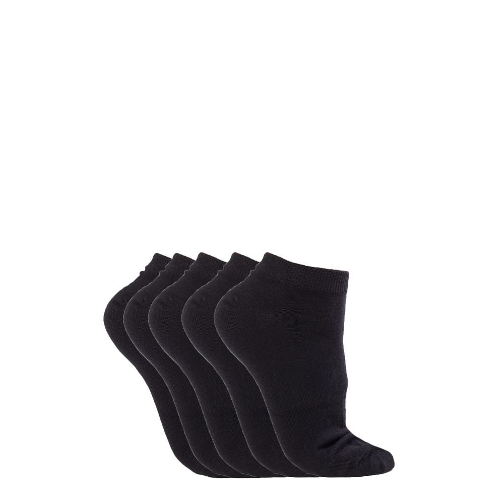Jack Jones Black Cotton Sock for Elevated Everyday Elegance