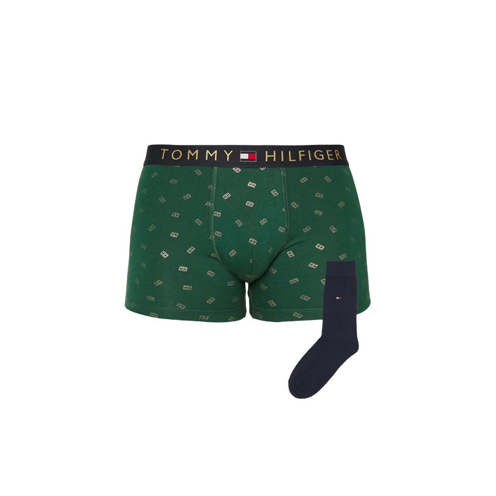 Tommy Hilfiger Green Cotton Underwear for Elevated Comfort
