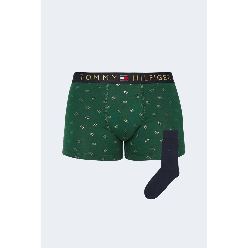 Tommy Hilfiger Green Cotton Underwear for Elevated Comfort