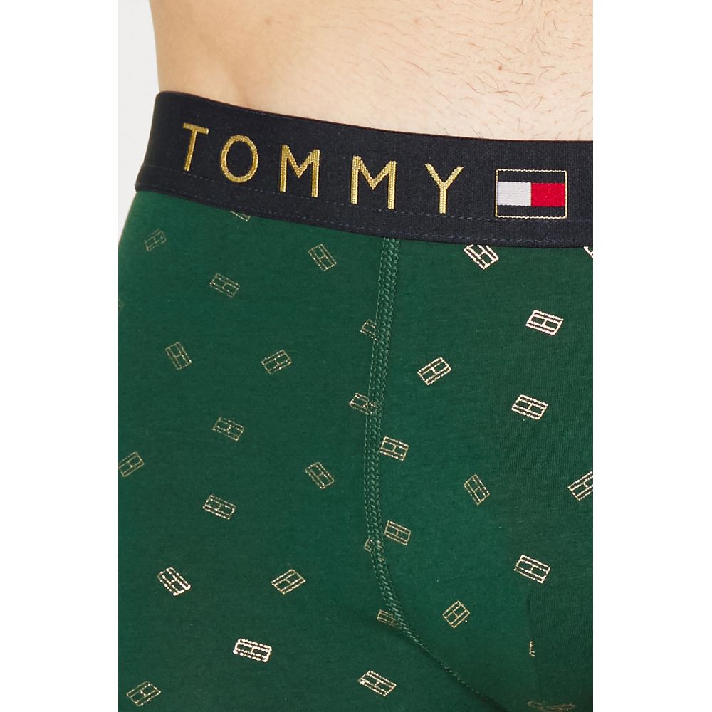 Tommy Hilfiger Green Cotton Underwear for Elevated Comfort