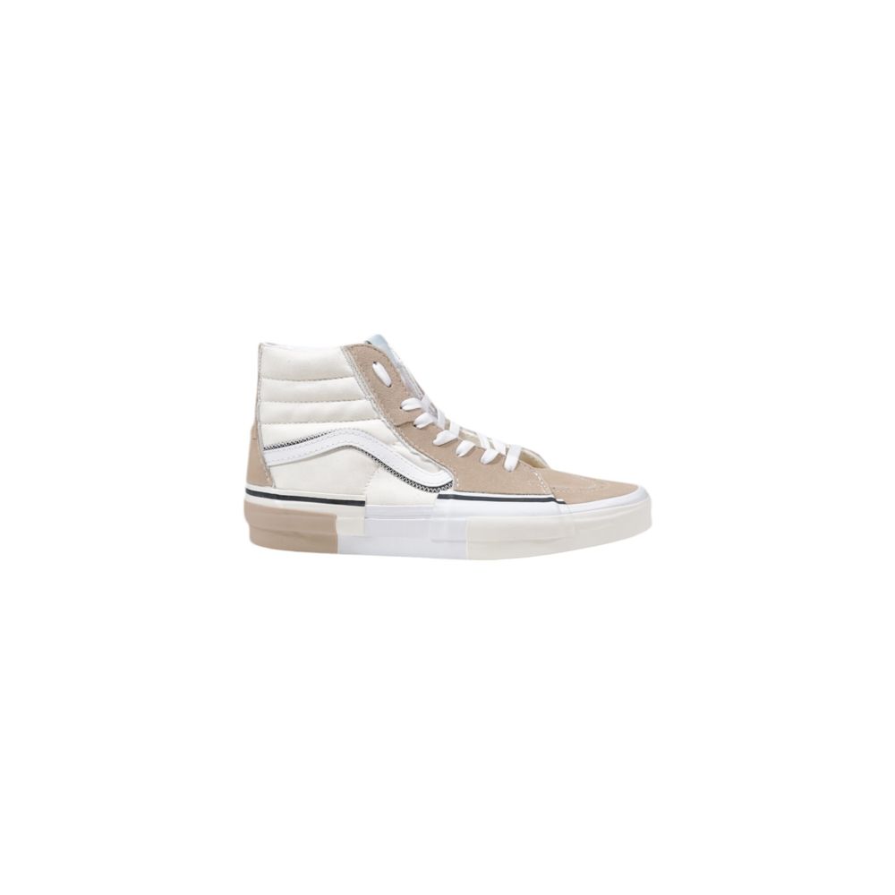 Vans Beige Leather Sneaker - Timeless Luxury Footwear