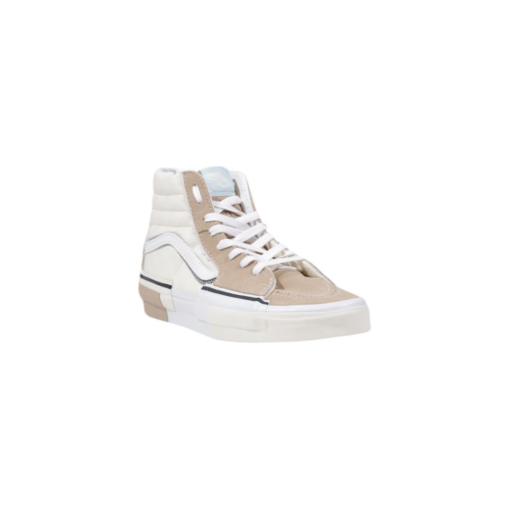 Vans Beige Leather Sneaker - Timeless Luxury Footwear