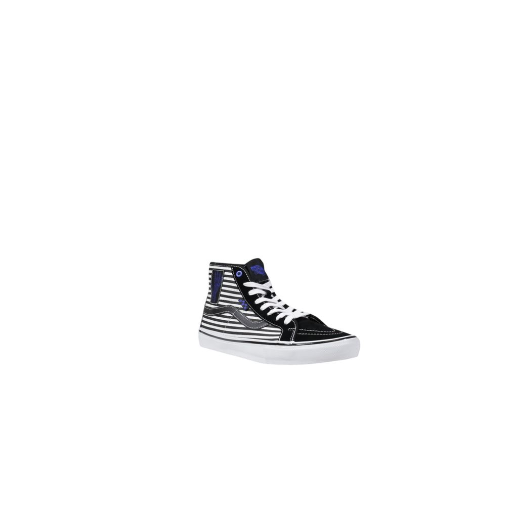 Vans Black And White Leather Sneaker For Effortless Style