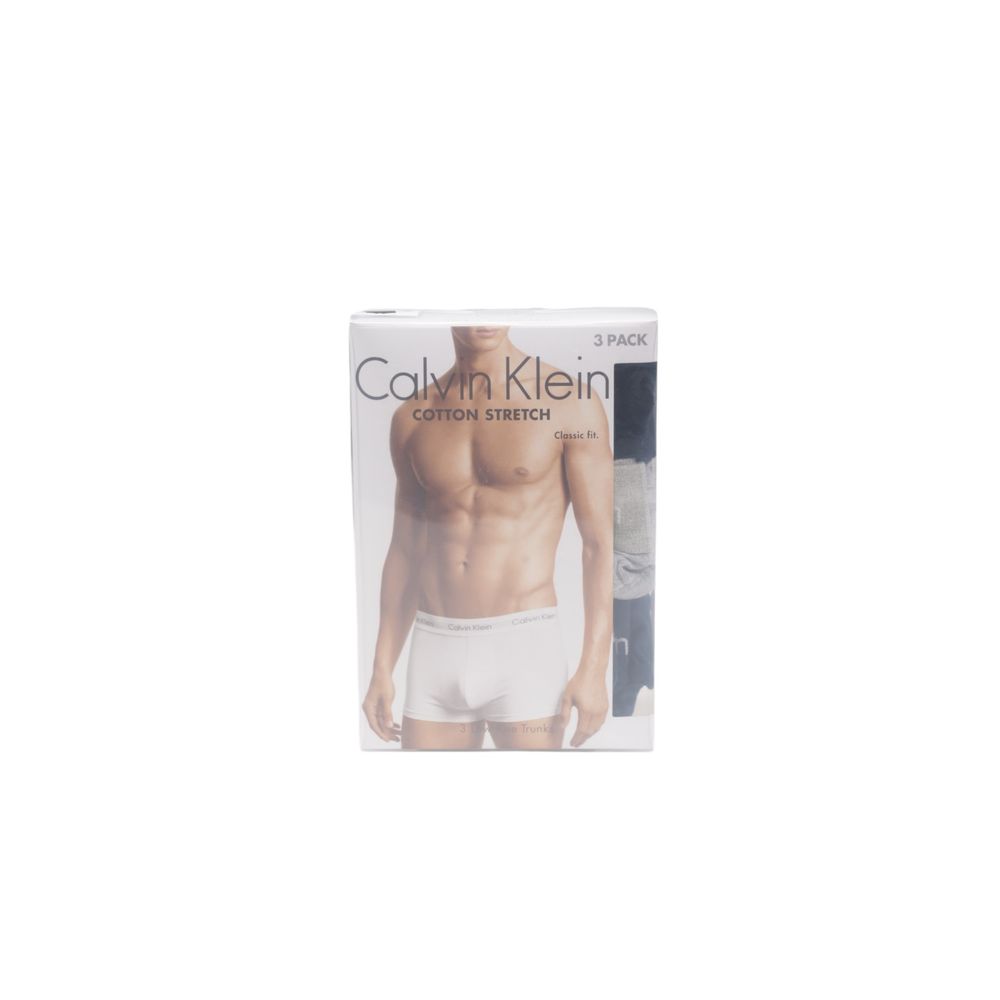 Calvin Klein Black Cotton Underwear for Elevated Comfort