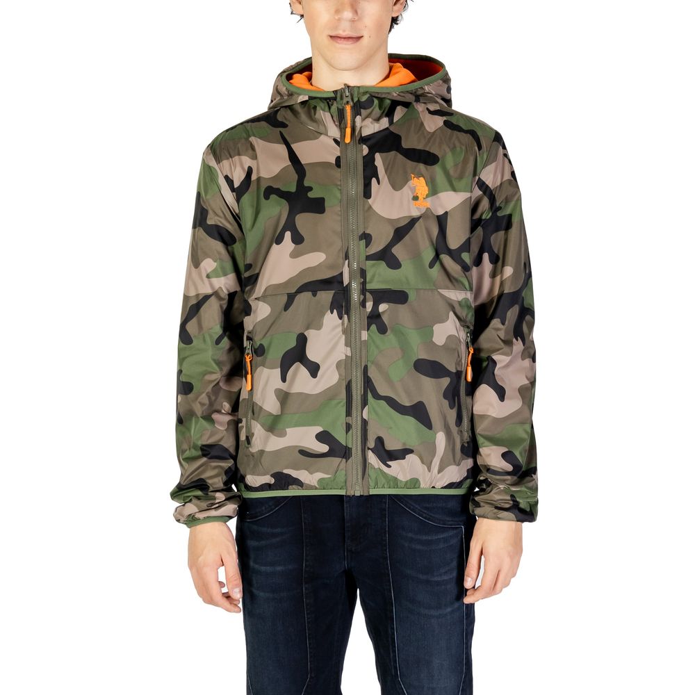 U.S. POLO ASSN. Green Cotton Jacket with Timeless Elegance
