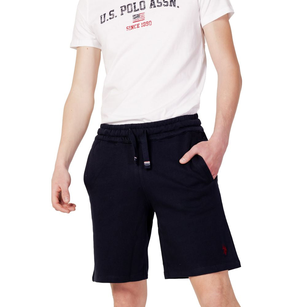 U.S. POLO ASSN. Blue Cotton Short for Effortless Elegance