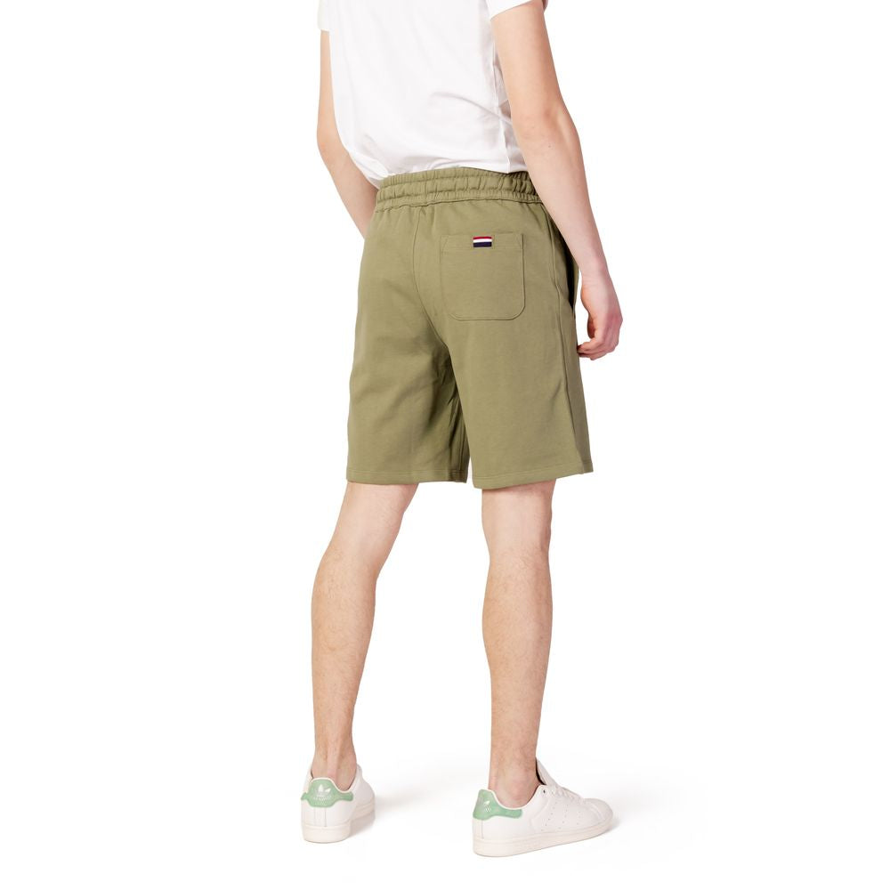 U.S. POLO ASSN. Green Cotton Short for Effortless Elegance