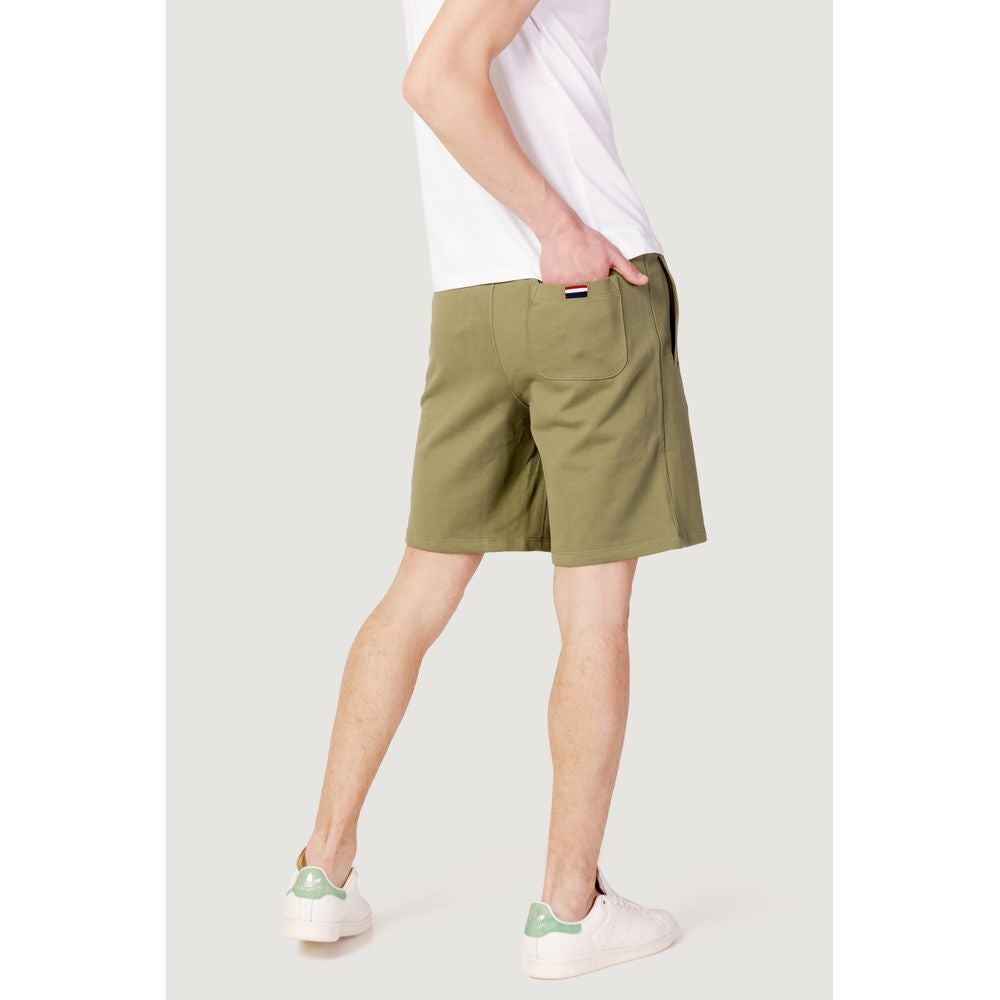 U.S. POLO ASSN. Green Cotton Short for Effortless Elegance