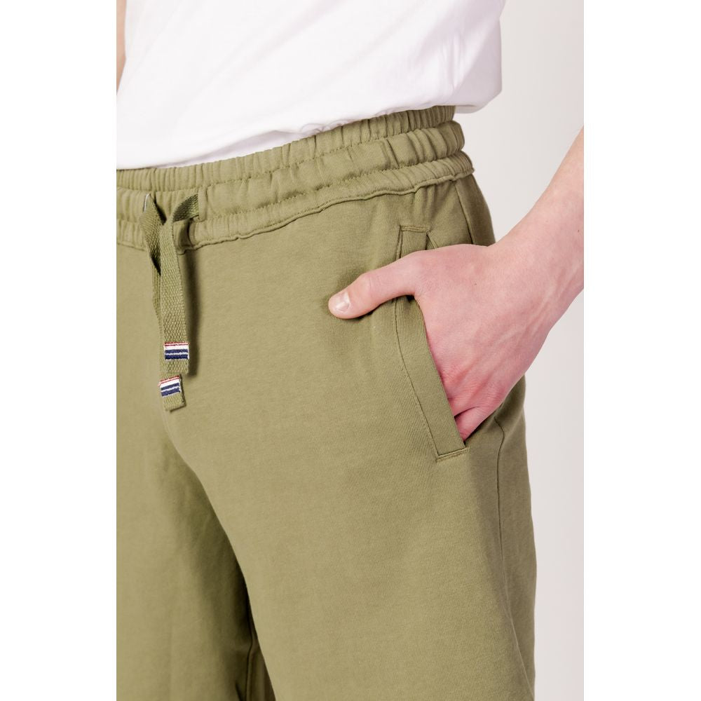 U.S. POLO ASSN. Green Cotton Short for Effortless Elegance