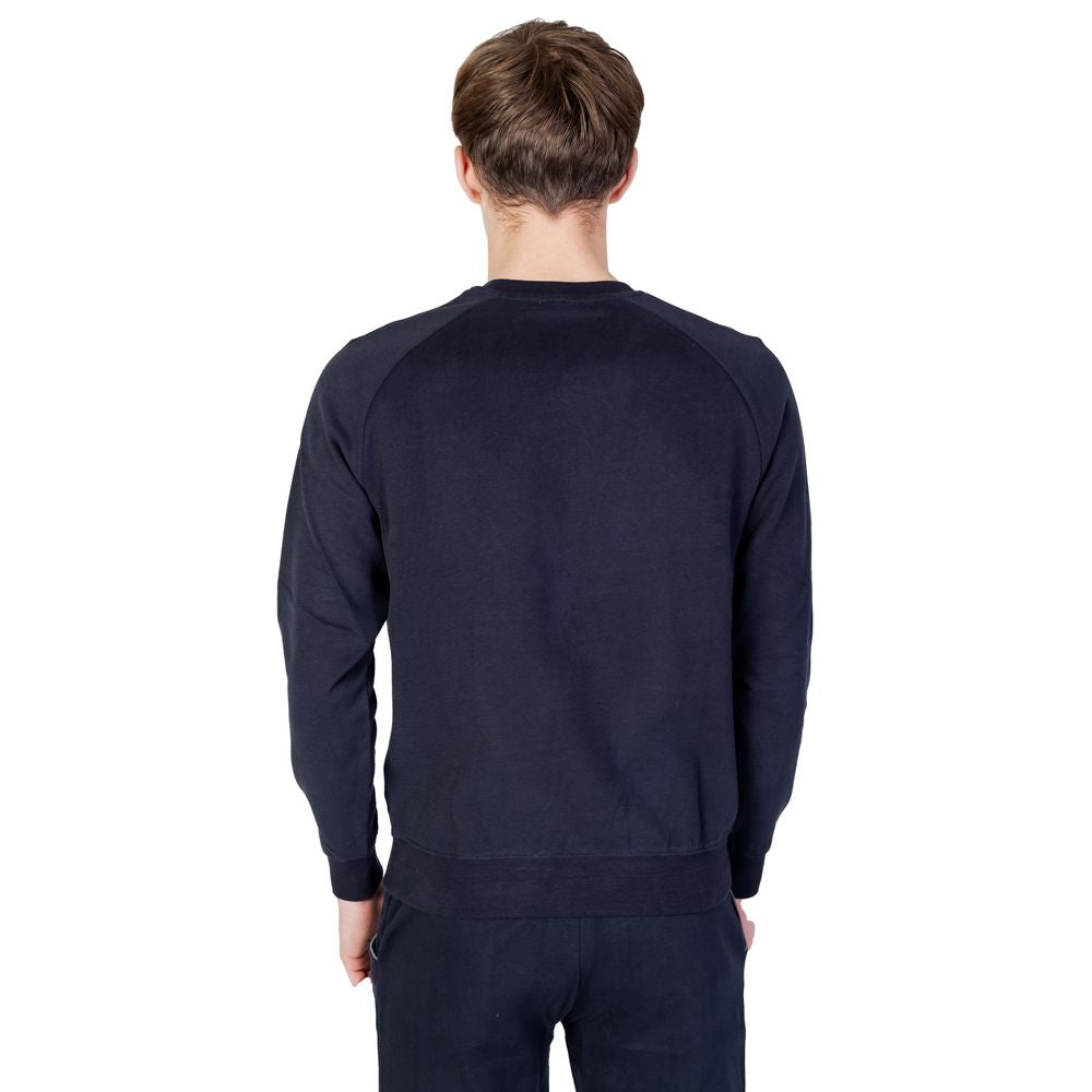 U.S. POLO ASSN. Blue Cotton Sweater for Elevated Style