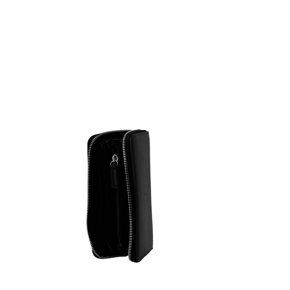Replay Black Polyethylene Wallet for Timeless Elegance
