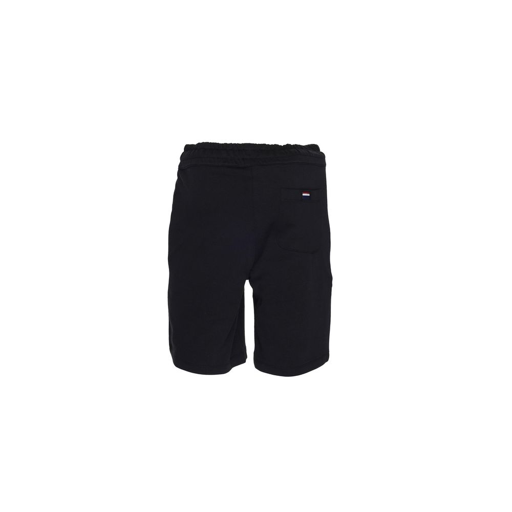U.S. POLO ASSN. Black Cotton Shorts for Effortless Style