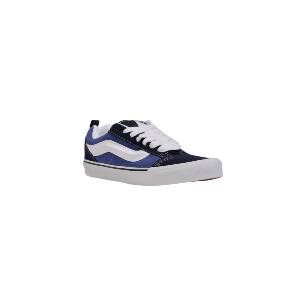 Vans Blue Leather Sneaker for Elevated Everyday Style