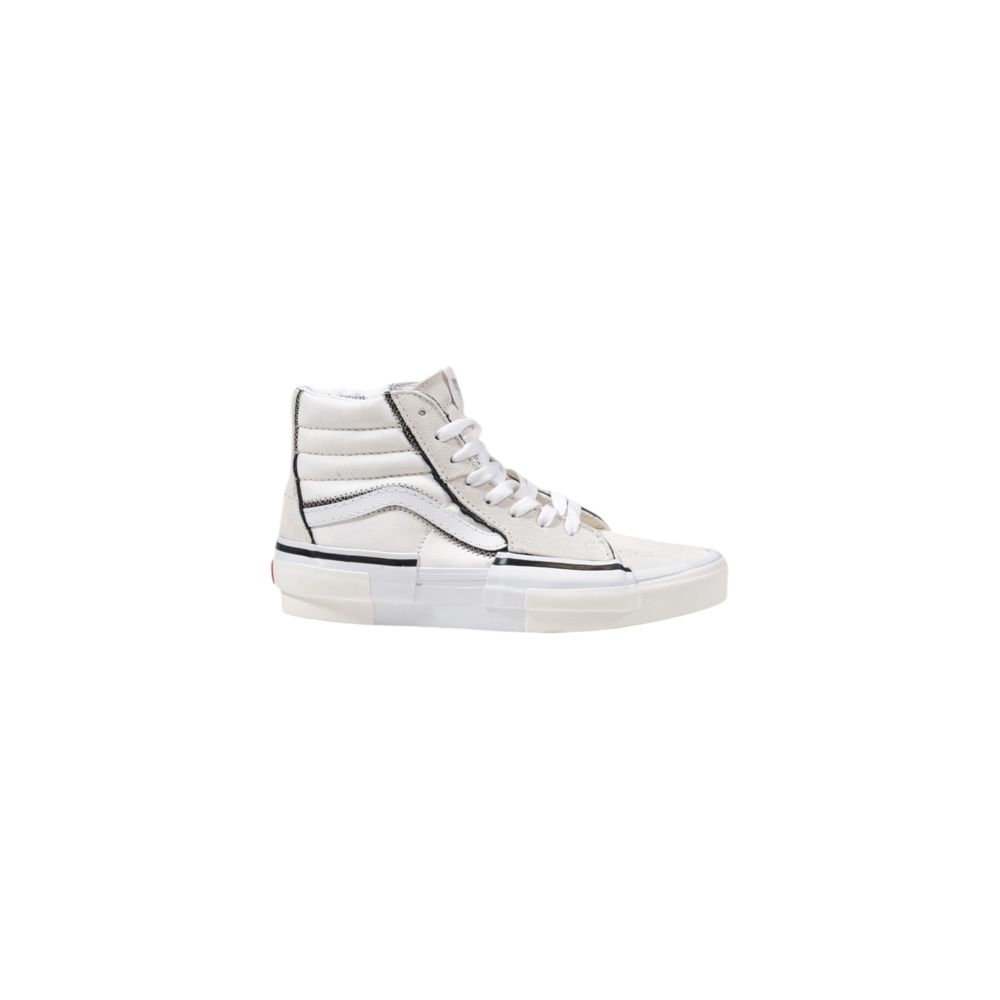 Vans Beige Leather Sneaker - Timeless Elegance Redefined