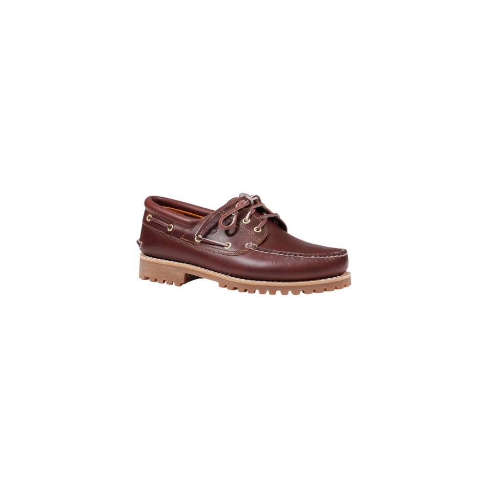 Timberland Bordeaux Leather Casual Footwear Elegance