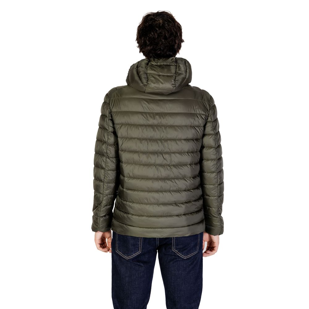 Gianni Lupo Green Wool Jacket for Elevated Style and Luxury
