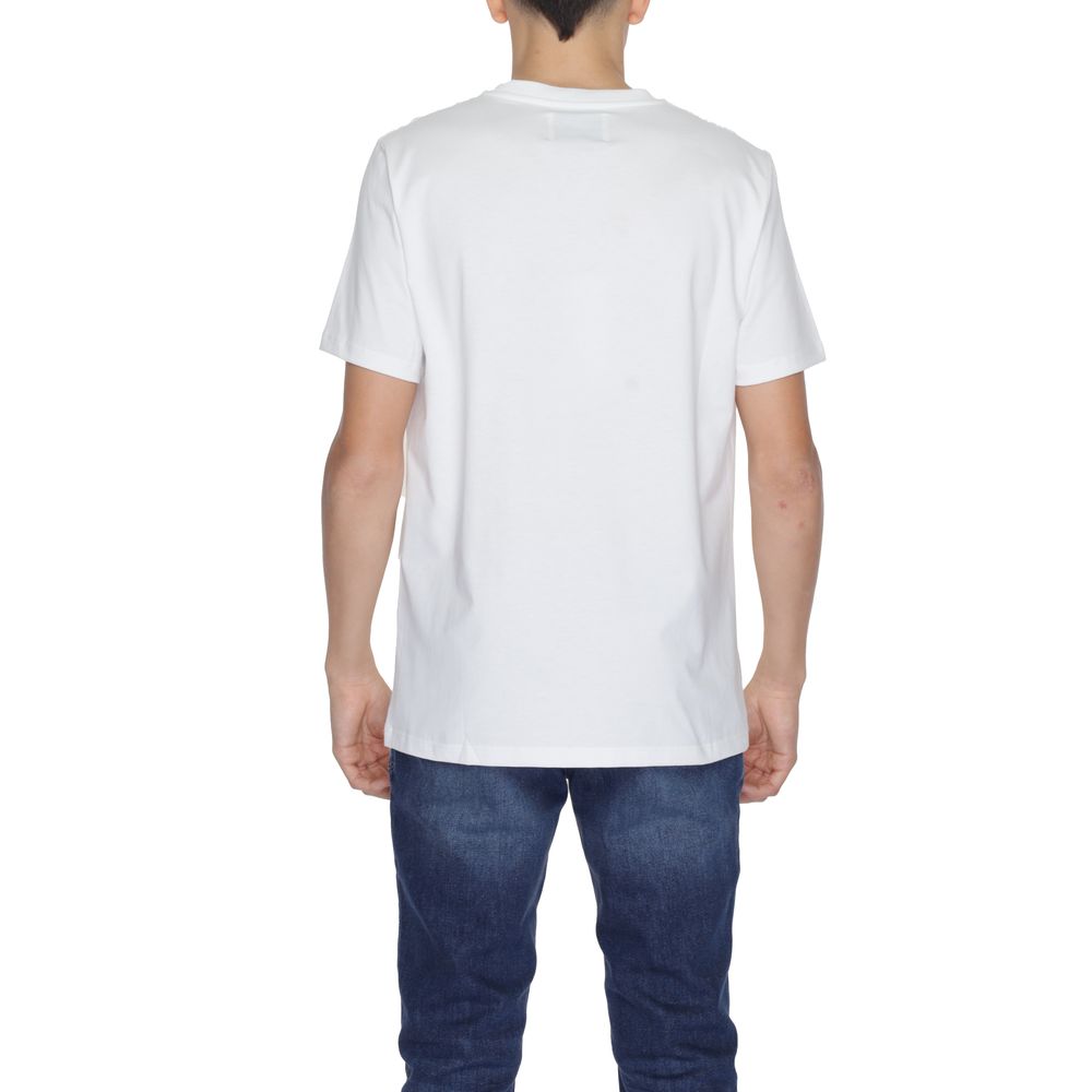 Underclub White Cotton T-Shirt for Effortless Elegance
