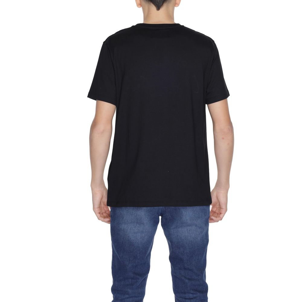 Underclub Black Cotton T-Shirt for Effortless Elegance