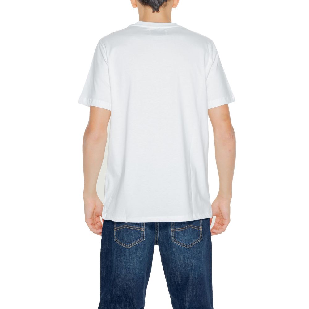 Underclub White Cotton T-Shirt for Effortless Elegance