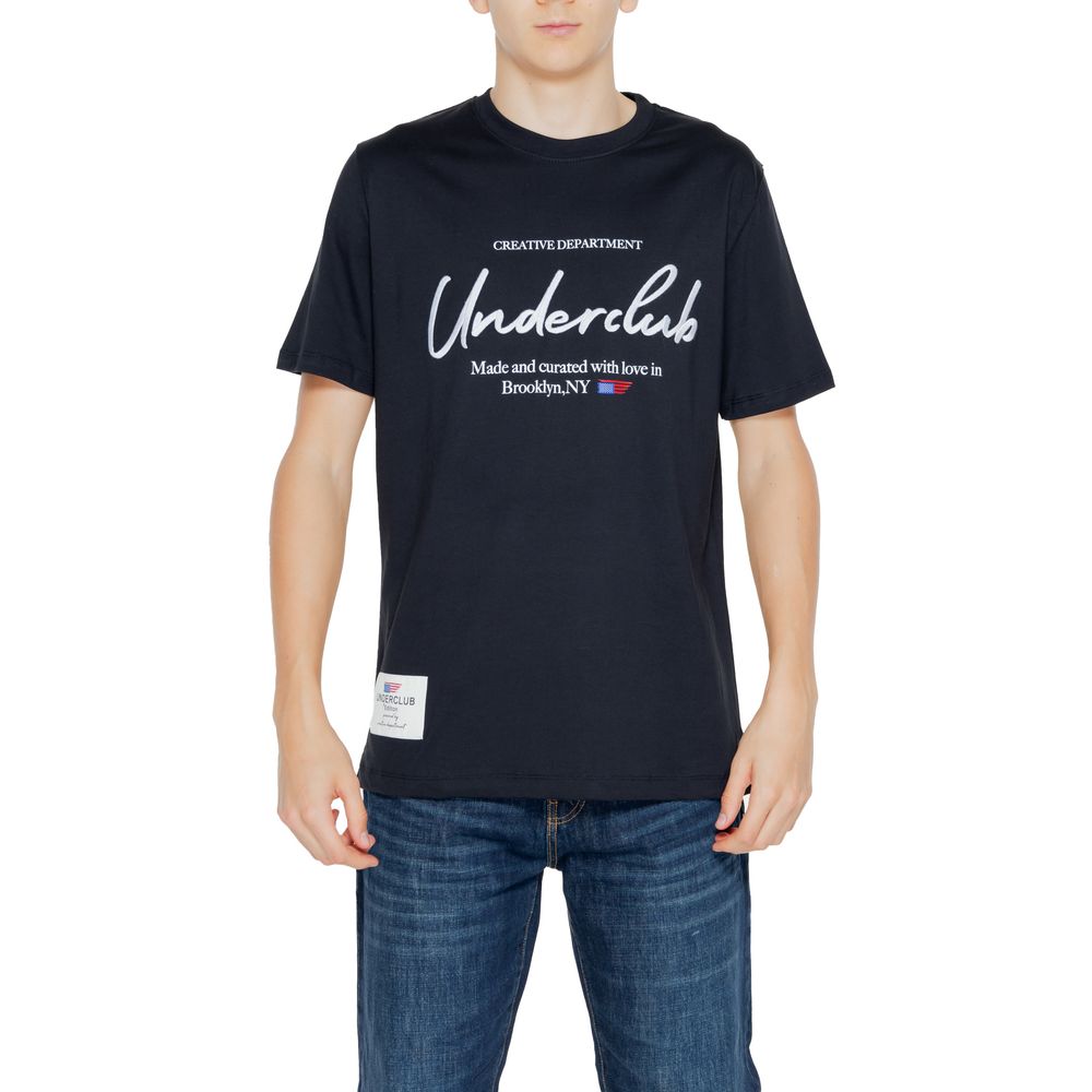 Underclub Black Cotton T-Shirt for Effortless Elegance