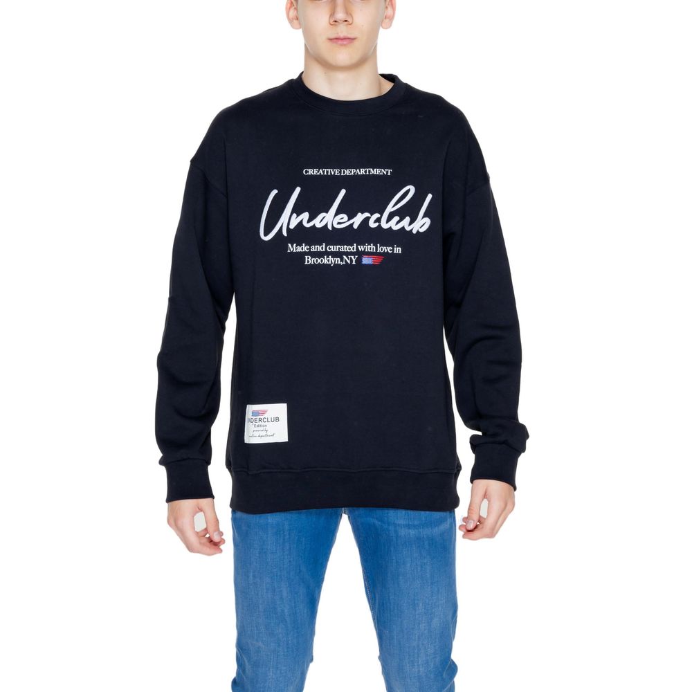 Underclub Black Cotton Sweater for Effortless Elegance