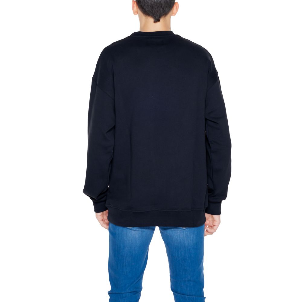 Underclub Black Cotton Sweater for Effortless Elegance
