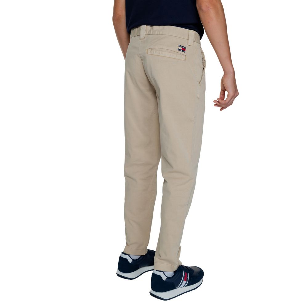 Tommy Hilfiger Gold Recycled Cotton Jeans & Pant