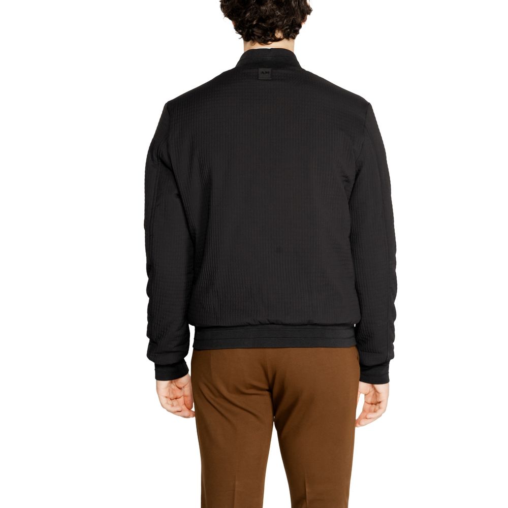 Antony Morato Black Wool Jacket - Timeless Elegance Redefined