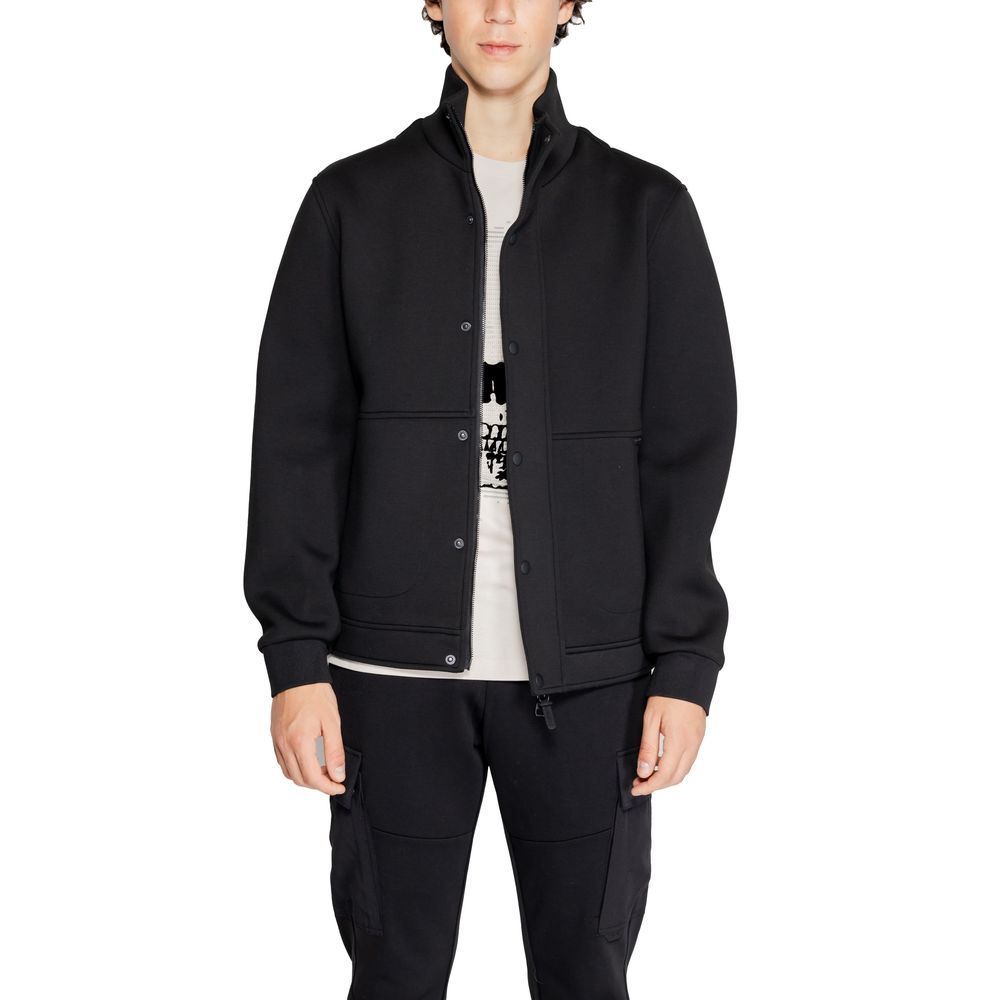 Antony Morato Black Wool Jacket - Contemporary Luxury Outerwear