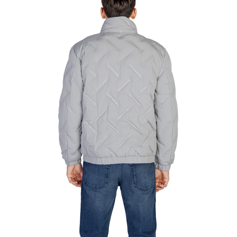 Antony Morato Gray Wool Jacket with Refined Elegance