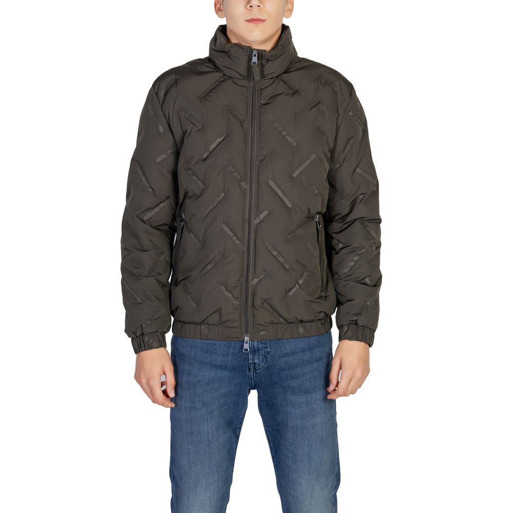 Antony Morato Green Wool Jacket - Elegant Outerwear Redefined