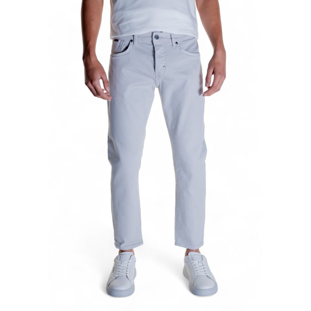 Antony Morato Gray Cotton Jeans for Timeless Style