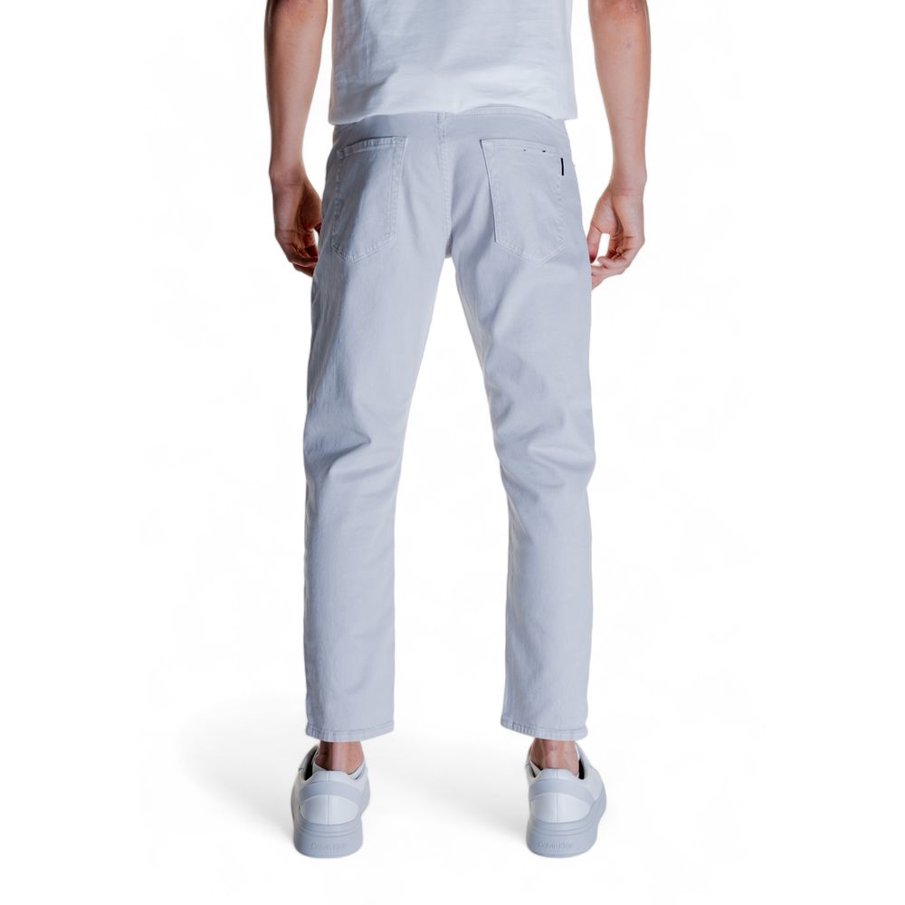 Antony Morato Gray Cotton Jeans for Timeless Style